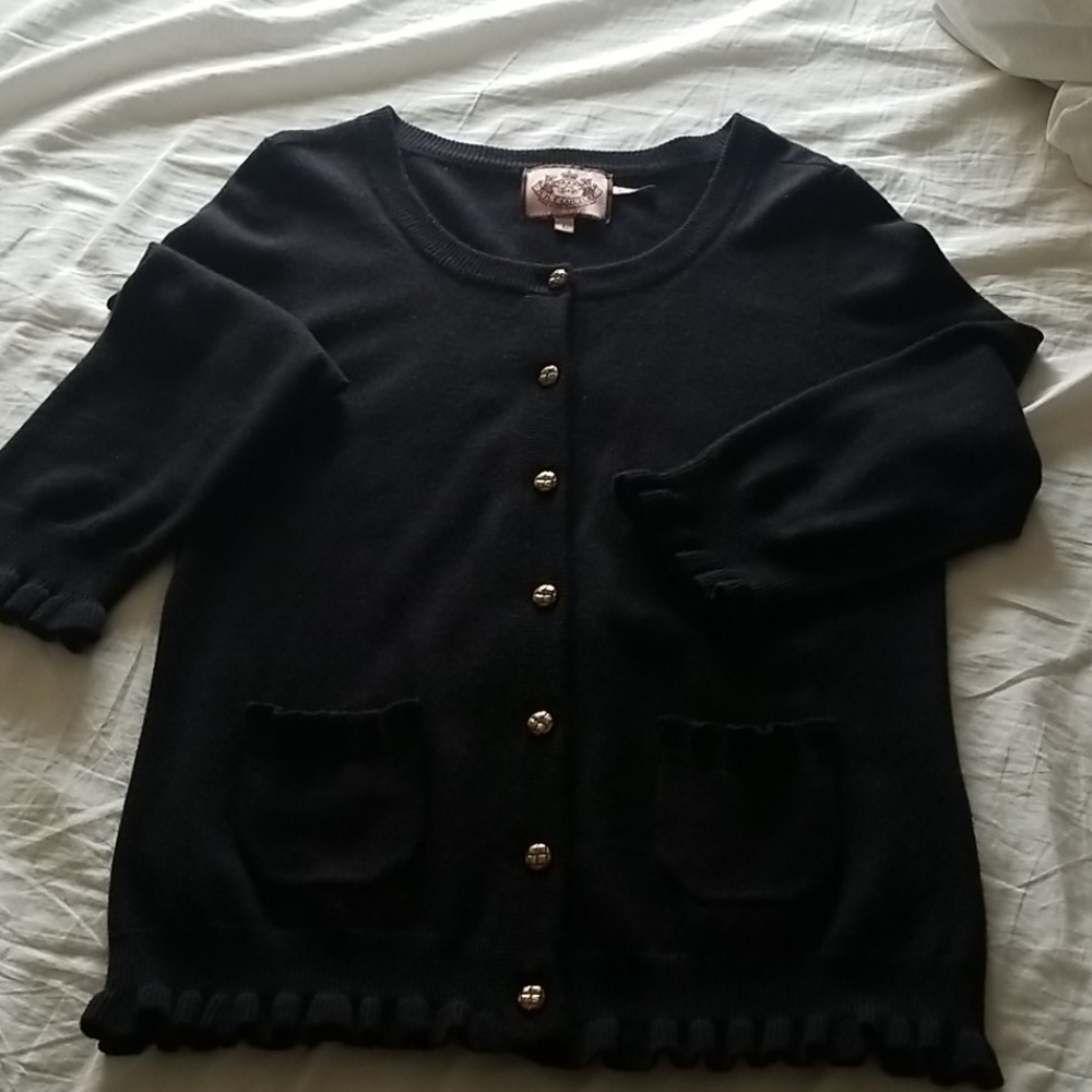 Juicy Couture black sweater